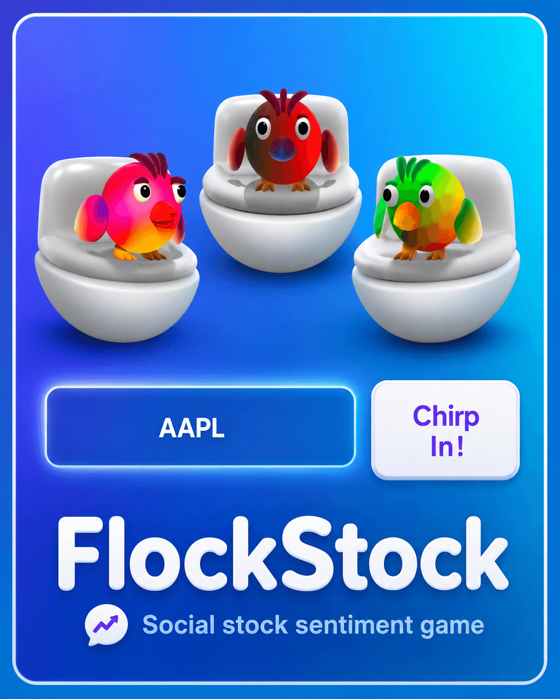 Flock$tock animated bird advisors
